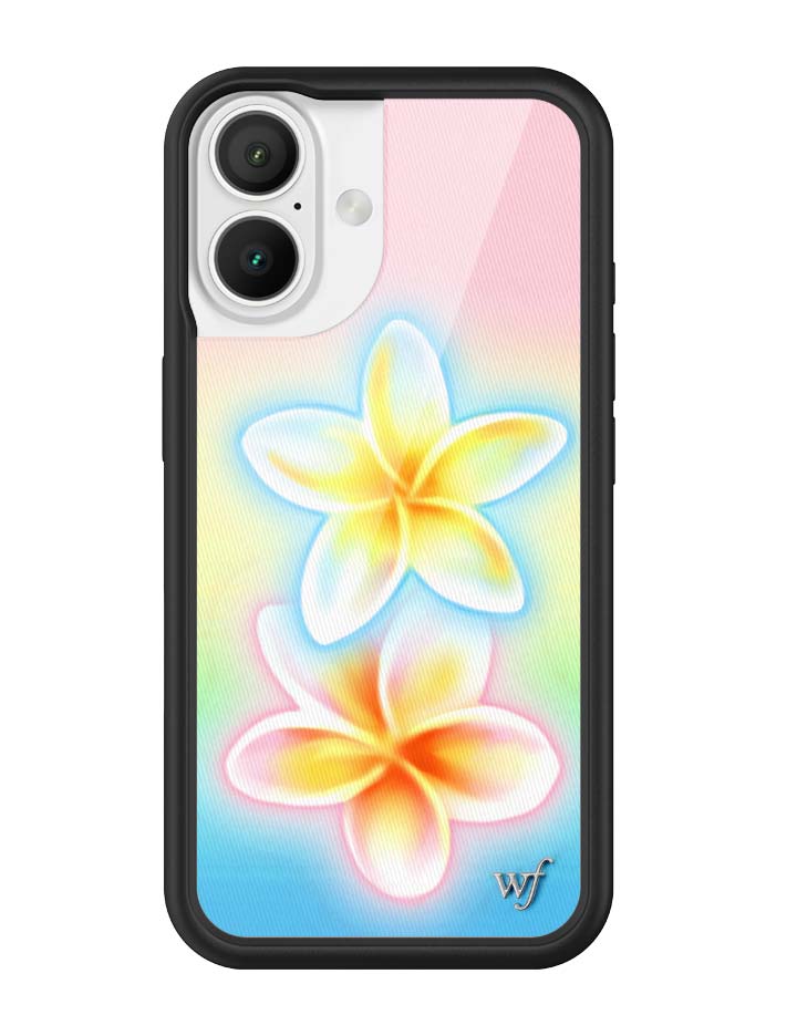 Pastel Plumeria iPhone Case