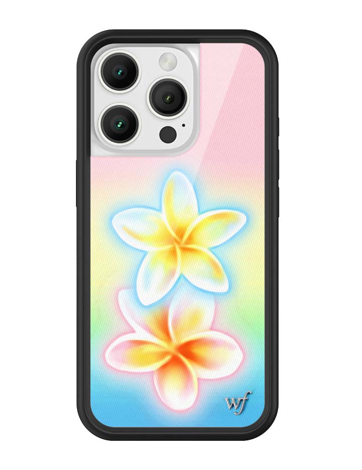 Pastel Plumeria iPhone Case
