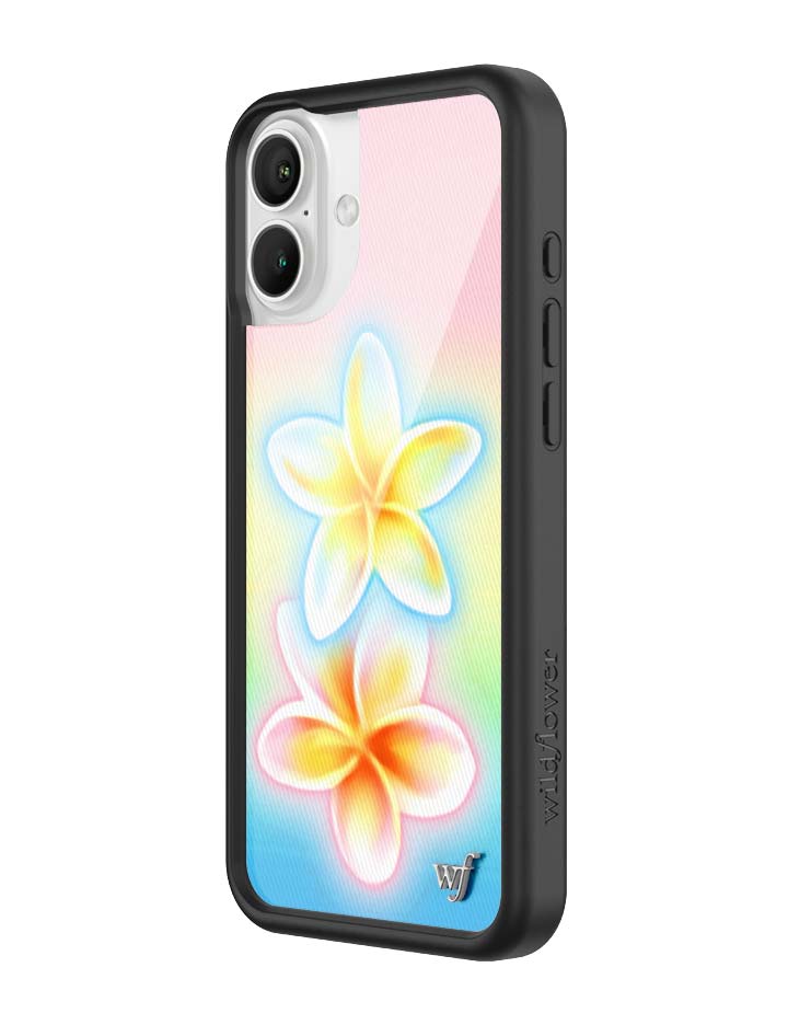 Pastel Plumeria iPhone Case