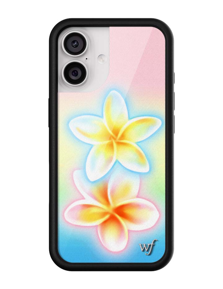 Wildflower Cases Pastel Plumeria iPhone Case — in-use photo