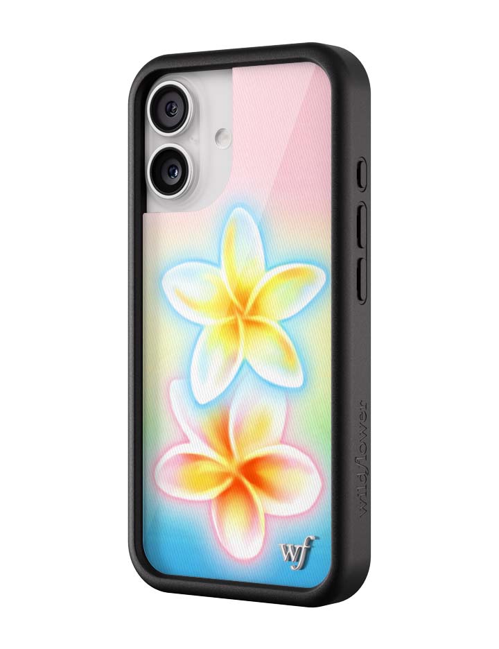 Pastel Plumeria iPhone Case