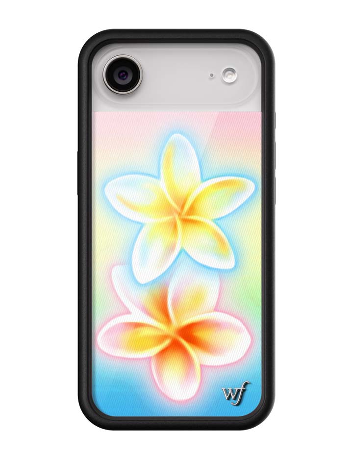 Pastel Plumeria iPhone Case