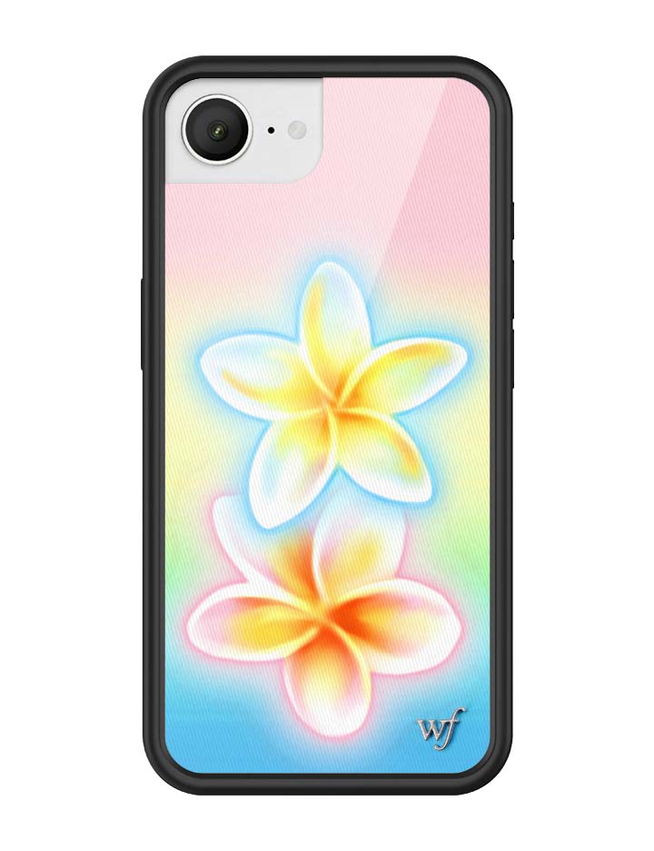 Pastel Plumeria iPhone Case