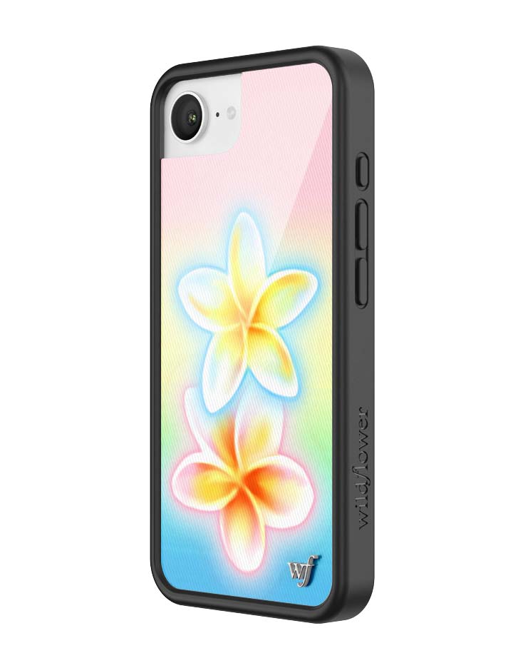 Wildflower Cases Pastel Plumeria iPhone Case — comparison shot
