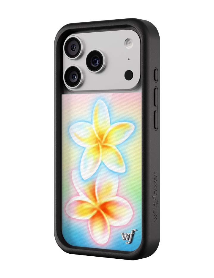 Wildflower Cases Pastel Plumeria iPhone Case — back view