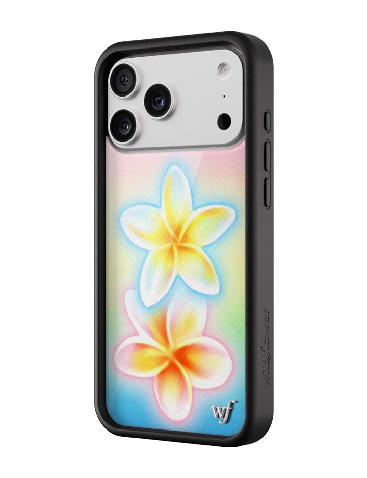 Wildflower Cases Pastel Plumeria iPhone Case — detail close-up