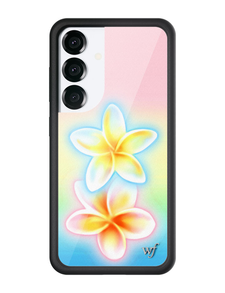 Wildflower Cases Pastel Plumeria Samsung Galaxy Case — in-use photo