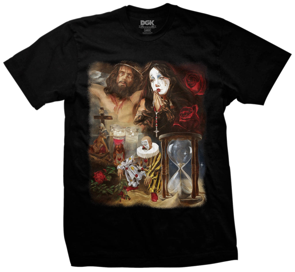 DGK No Llores T-Shirt - Black by Skates USA