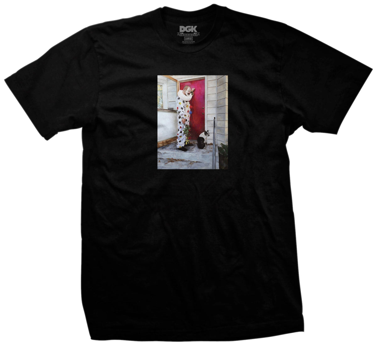 DGK No Love for the Clown T-Shirt - Black