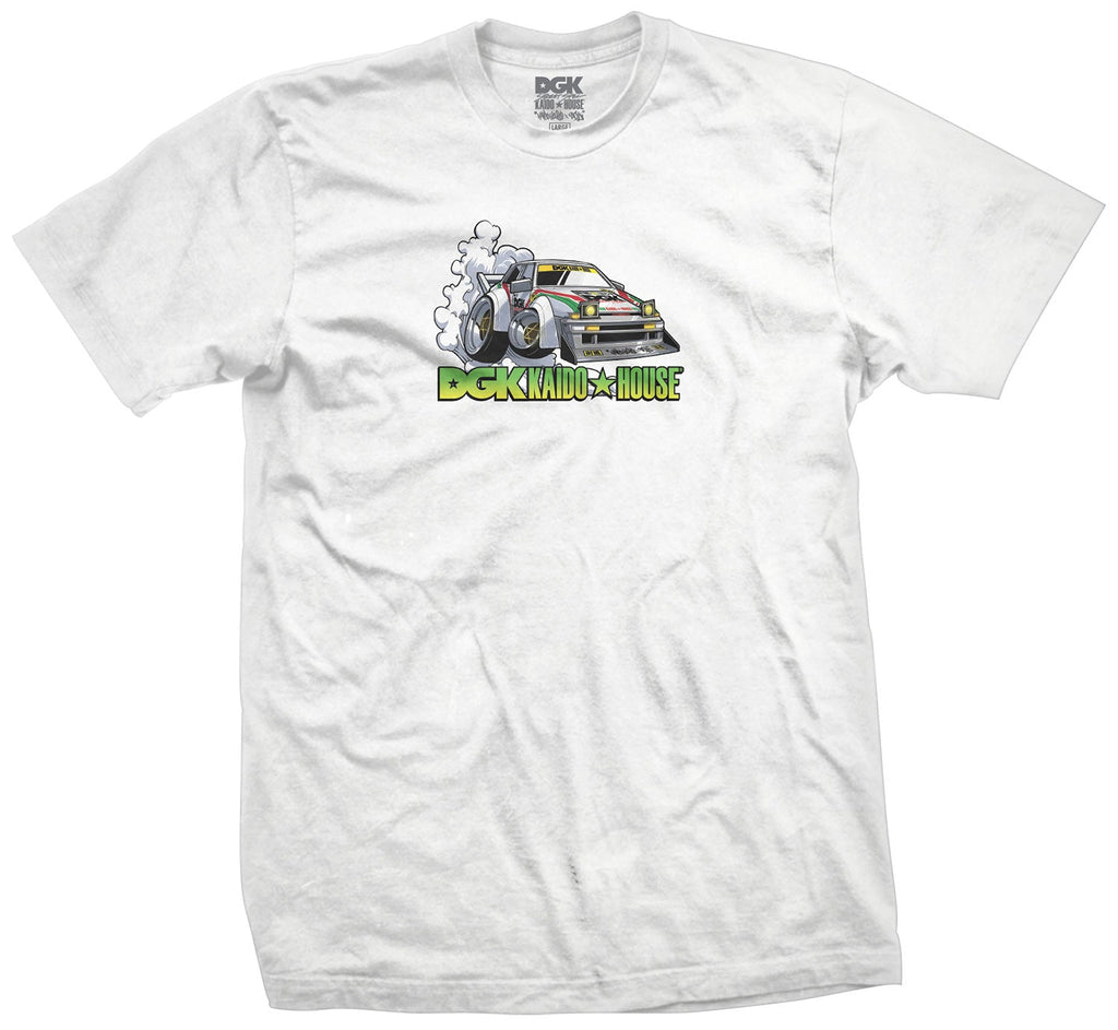 DGK x Kaido House Wide Open T-Shirt - White