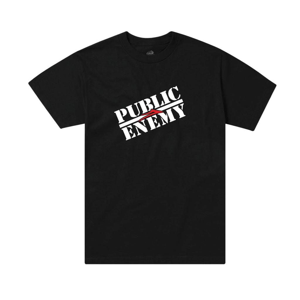 Lakai Public Enemy Classic SS Tee - Black