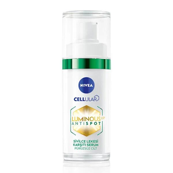 Nivea Anti-Acne Serum with Luminous630¨ Technology - Reduces Acne Scars, Smooths Complexion, 1.01 fl oz