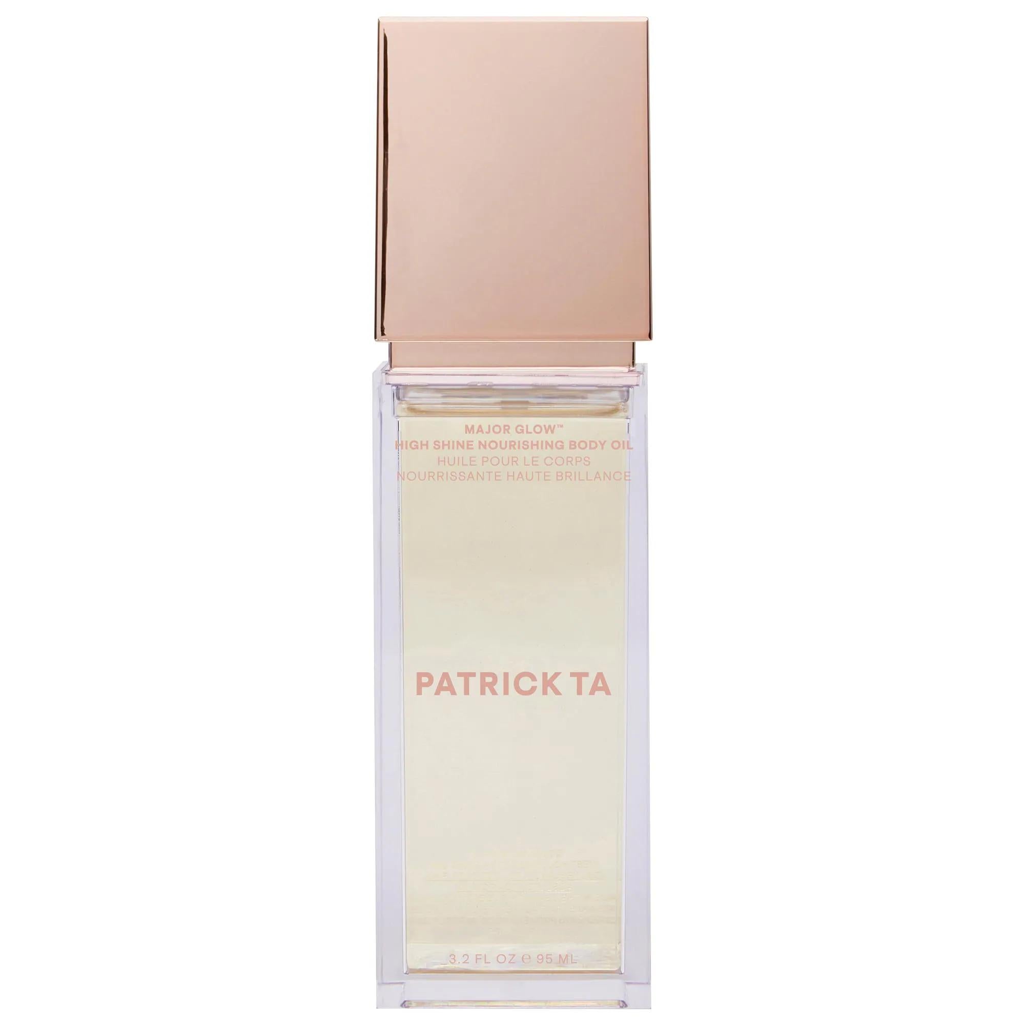 Patrick Ta Major Glow: High Shine Nourishing Body Oil for Radiant, Glowing Skin | Vegan & Cruelty-Free Moisturizing Body Oil