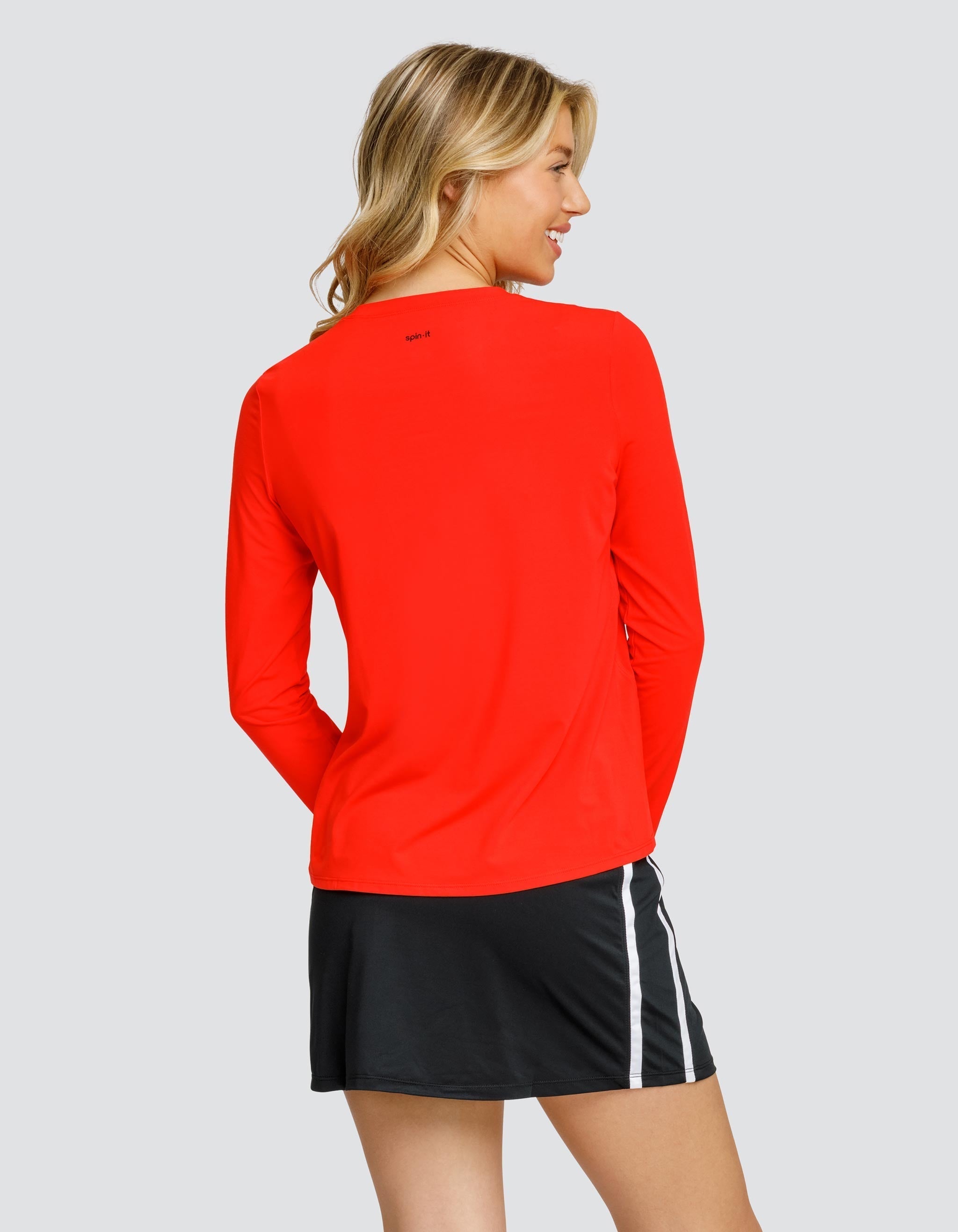 FRIDAY LONG SLEEVE TOP - FLAMENCO