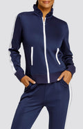 Poppi Jacket - Navy Blue