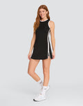 Susannah 33" Dress - Onyx Black
