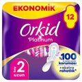 Orkid Platinum Hygienic Pads - Long Sanitary Pads with Wings for Women, Advanced Leakage Protection & Odor Control