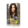 MAXX DELUXE Dark Brown Hair Dye: Olive Oil, Keratin & Argan Oil - Nourishing At-Home Color for Strong, Healthy Hair