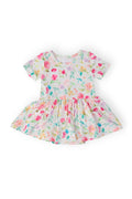 Mila & Rose ® Painted Posies S/S Twirl Bodysuit — main product shot