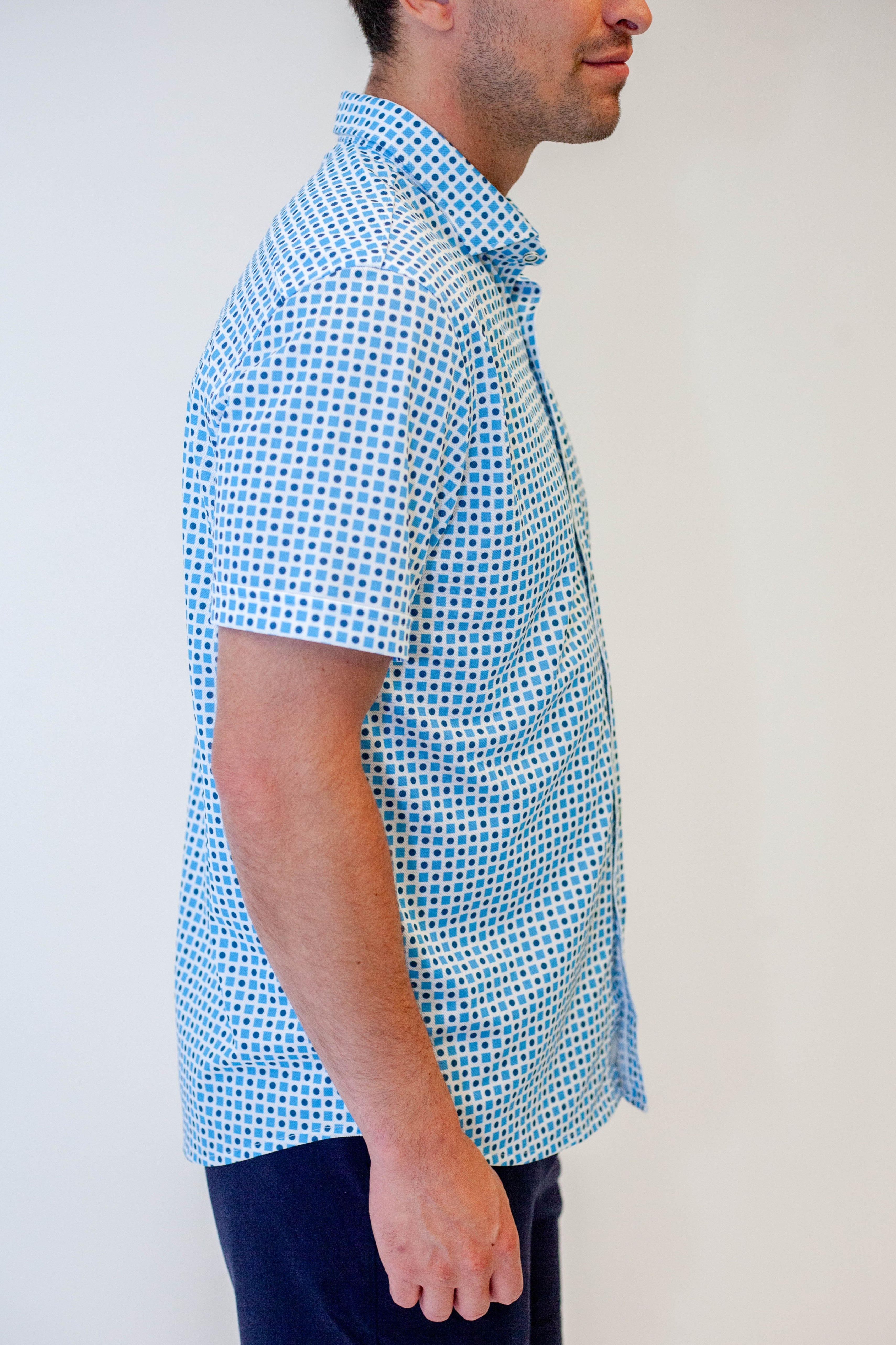 Buki Palm Springs Short Sleeve Tech Shirt — lifestyle context