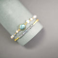 PARKEN JEWELRY Labradorite Bracelet Set — main product shot