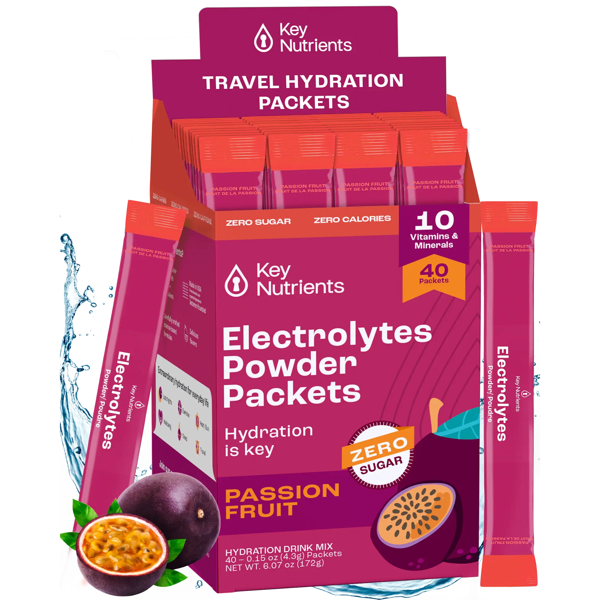 Key Nutrients Electrolyte Recovery Plus Powder (Sugar-Free) — comparison shot