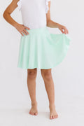 Mila & Rose ® Pastel Green Twirl Skort — main product shot