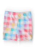 Mila & Rose ® Pastel Plaid Twirl Shorts — main product shot