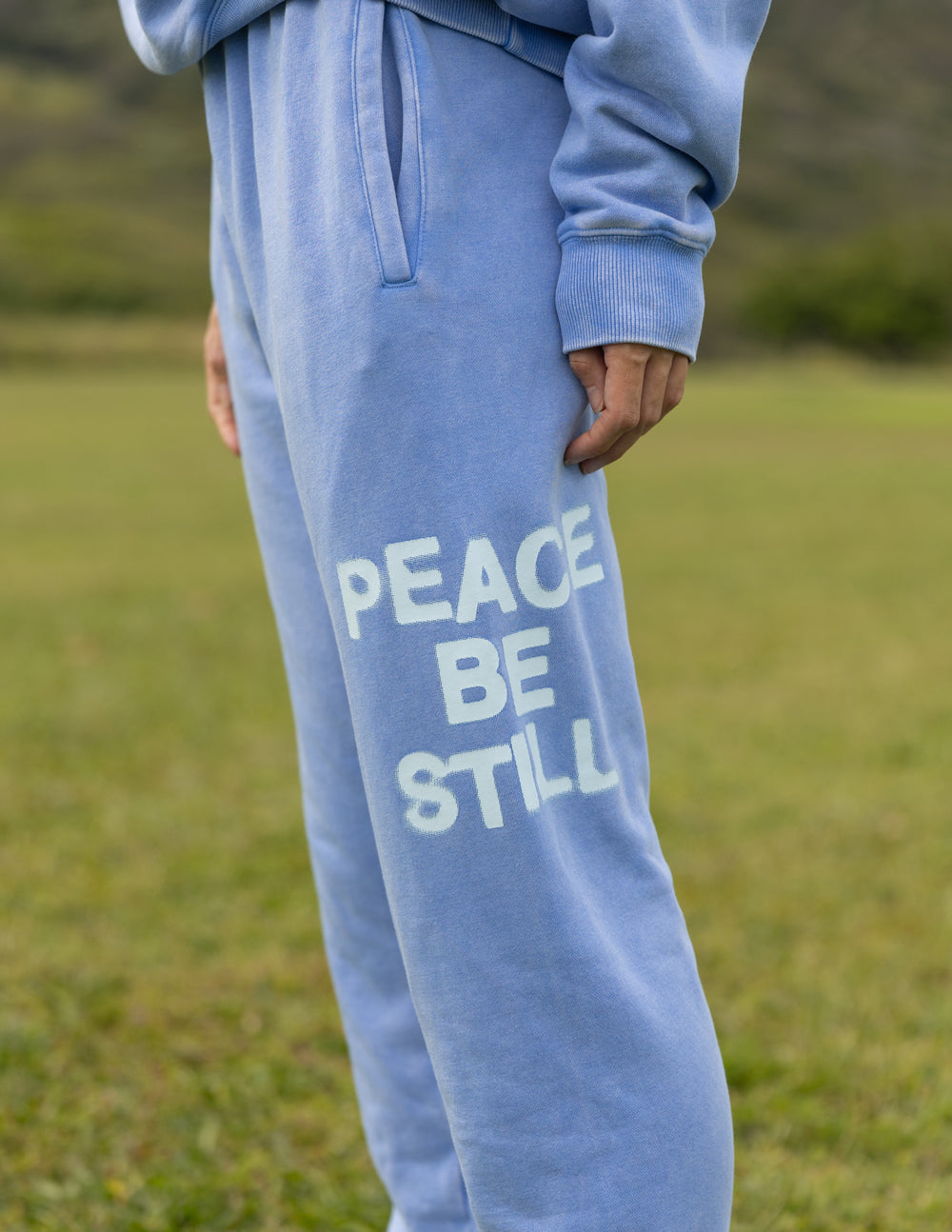 Elevated Faith Peace Be Still Unisex Sweatpant — main product shot