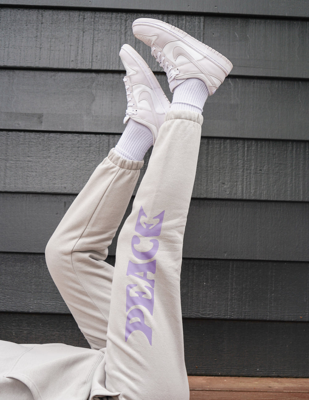 Elevated Faith Peace Unisex Sweatpant — side view