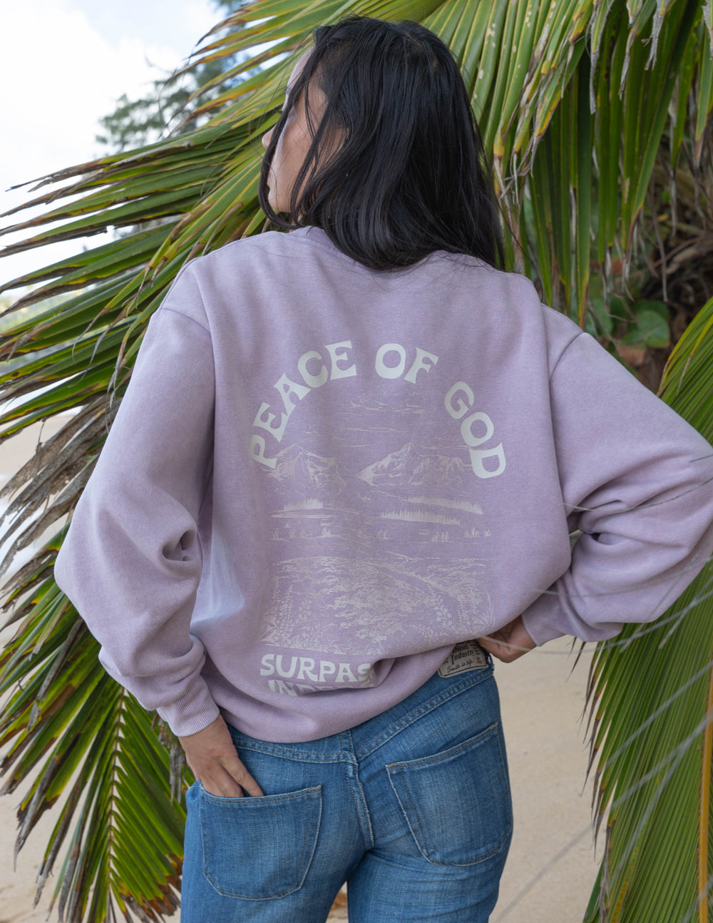 Elevated Faith Peace of God Unisex Crewneck — crewneck category context