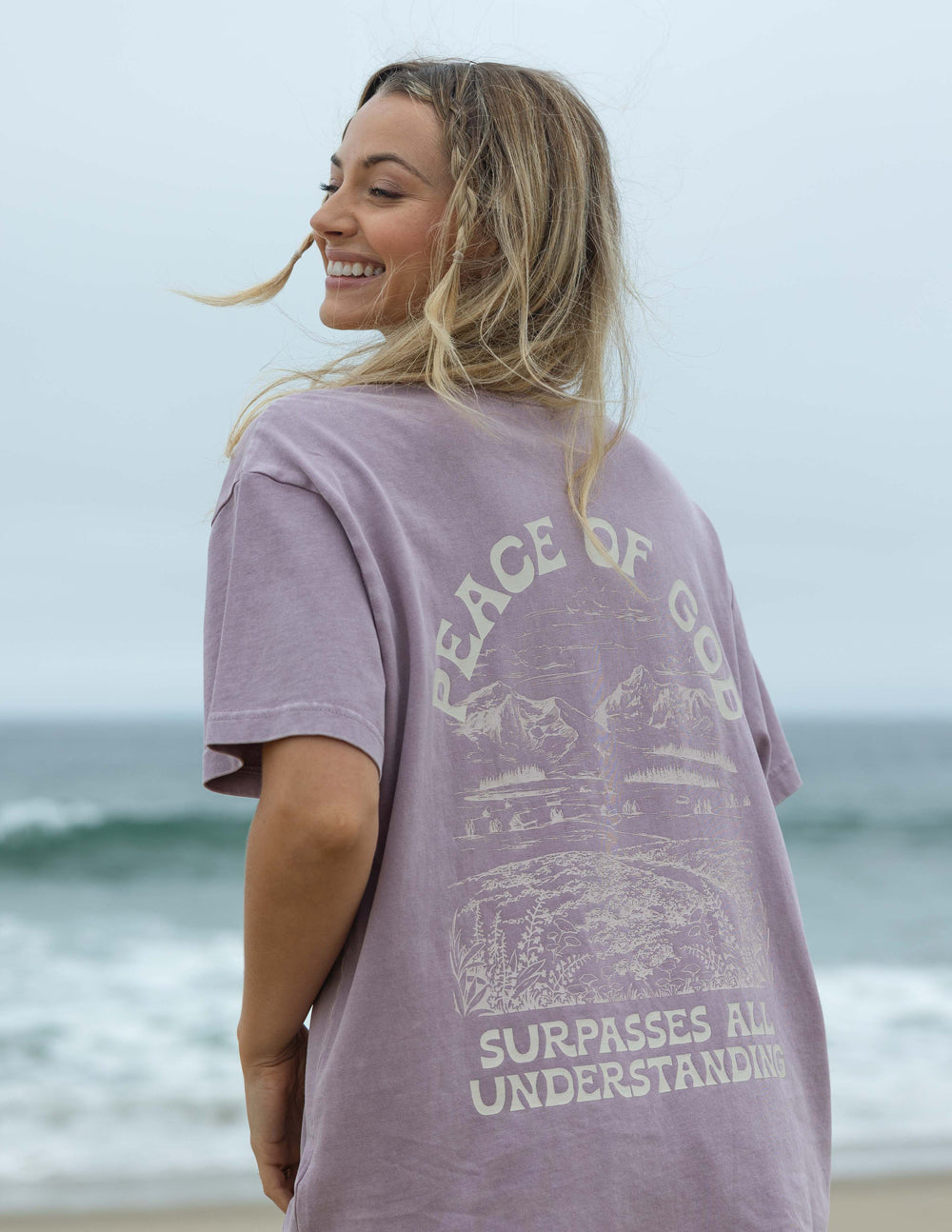 Elevated Faith Peace of God Unisex Tee — main product shot