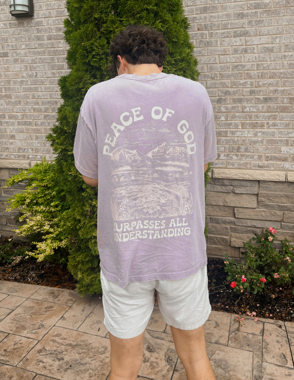 Elevated Faith Peace of God Unisex Tee — main product shot