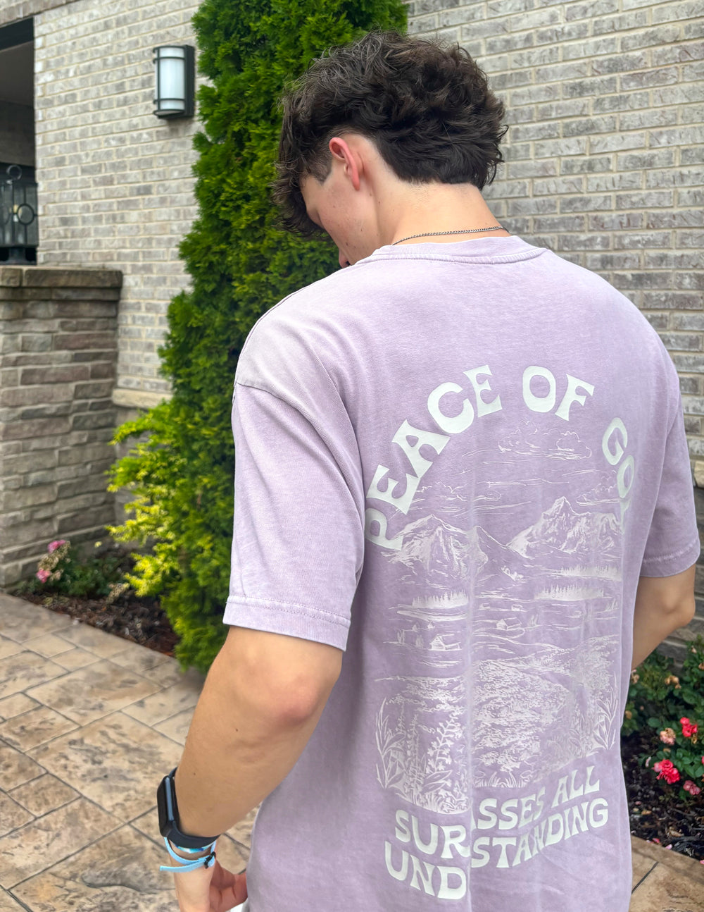 Elevated Faith Peace of God Unisex Tee — t-shirt category context