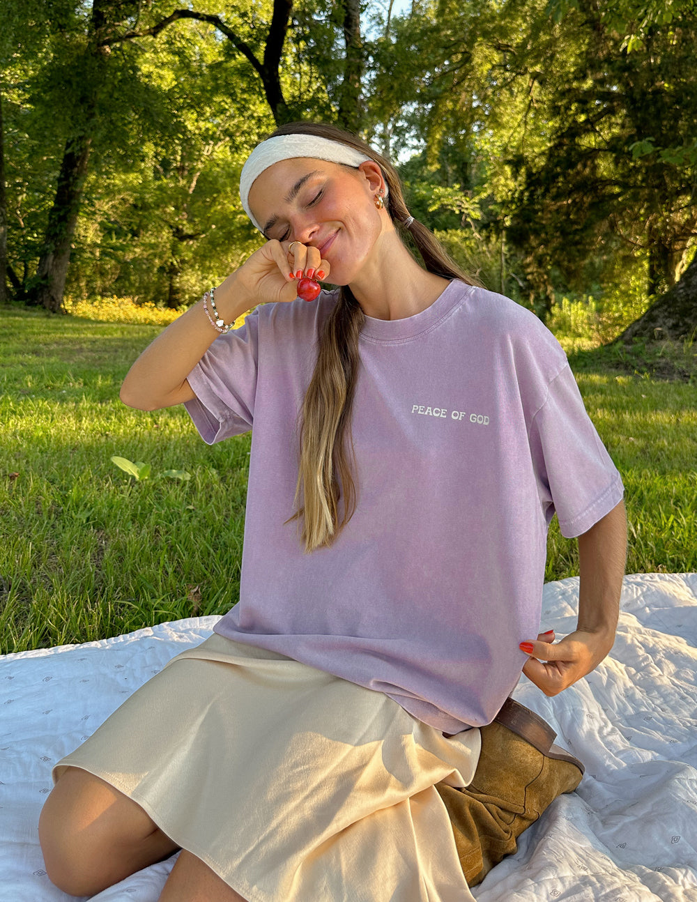 Elevated Faith Peace of God Unisex Tee — t-shirt category context