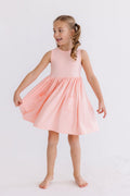 Mila & Rose ® Peach Tank Pocket Twirl Dress — main product shot