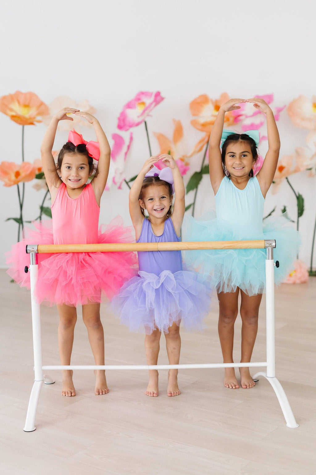 Mila & Rose ® Aqua Tank Tutu Leotard — side view