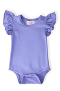 Mila & Rose ® Periwinkle S/S Flutter Bodysuit — main product shot