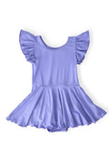 Mila & Rose ® Periwinkle S/S Twirl Leotard — main product shot