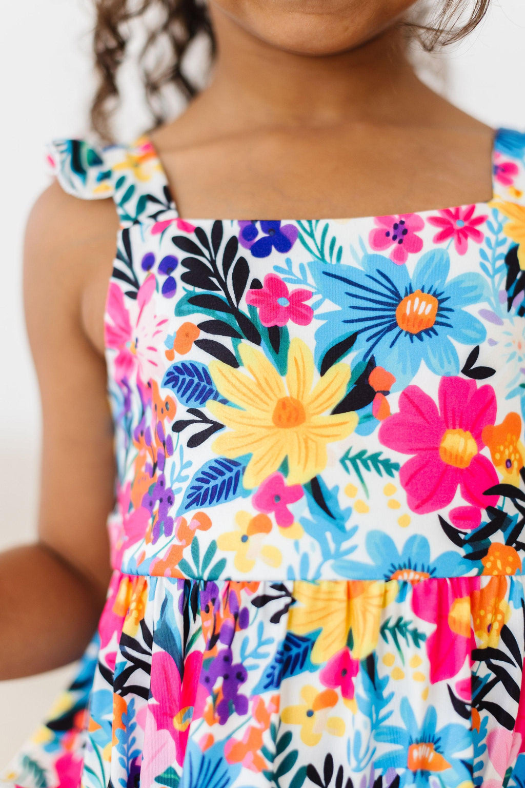 Mila & Rose ® Petal Paradise Ruffle Maxi Dress — lifestyle context