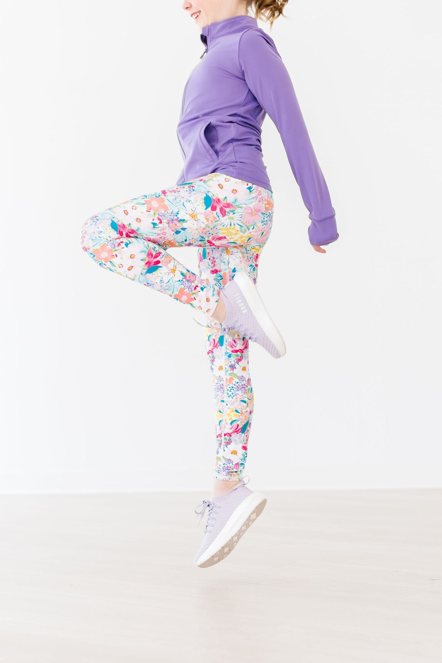 Mila & Rose ® SALE Petal Power Active Legging — main product shot
