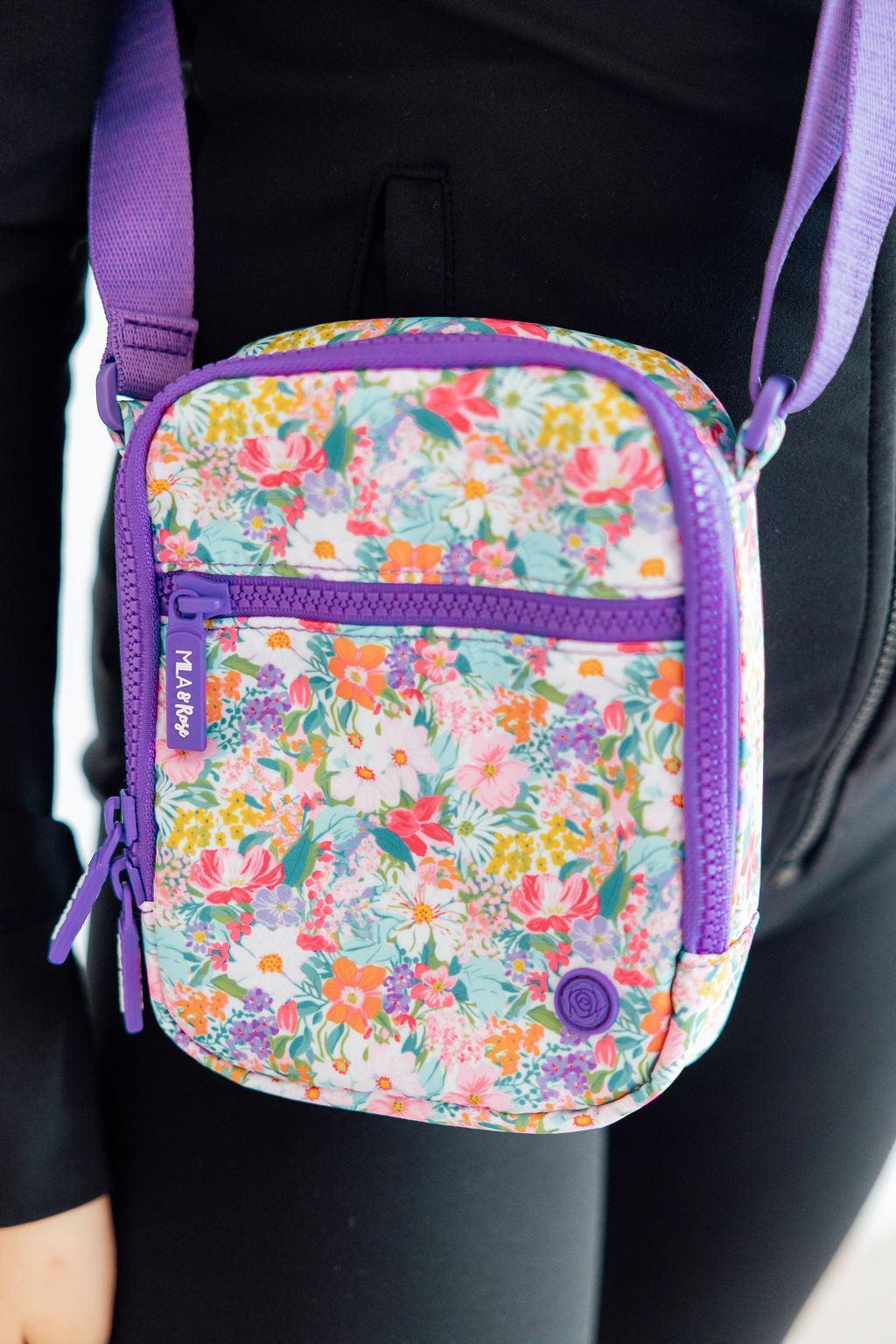 Mila & Rose ® Petal Power Crossbody Bag — detail close-up