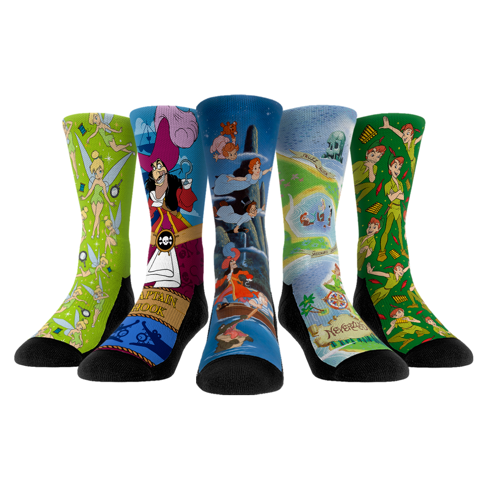 Rock 'Em Socks Rock 'Em Socks Peter Pan - 5-Pack — main product shot