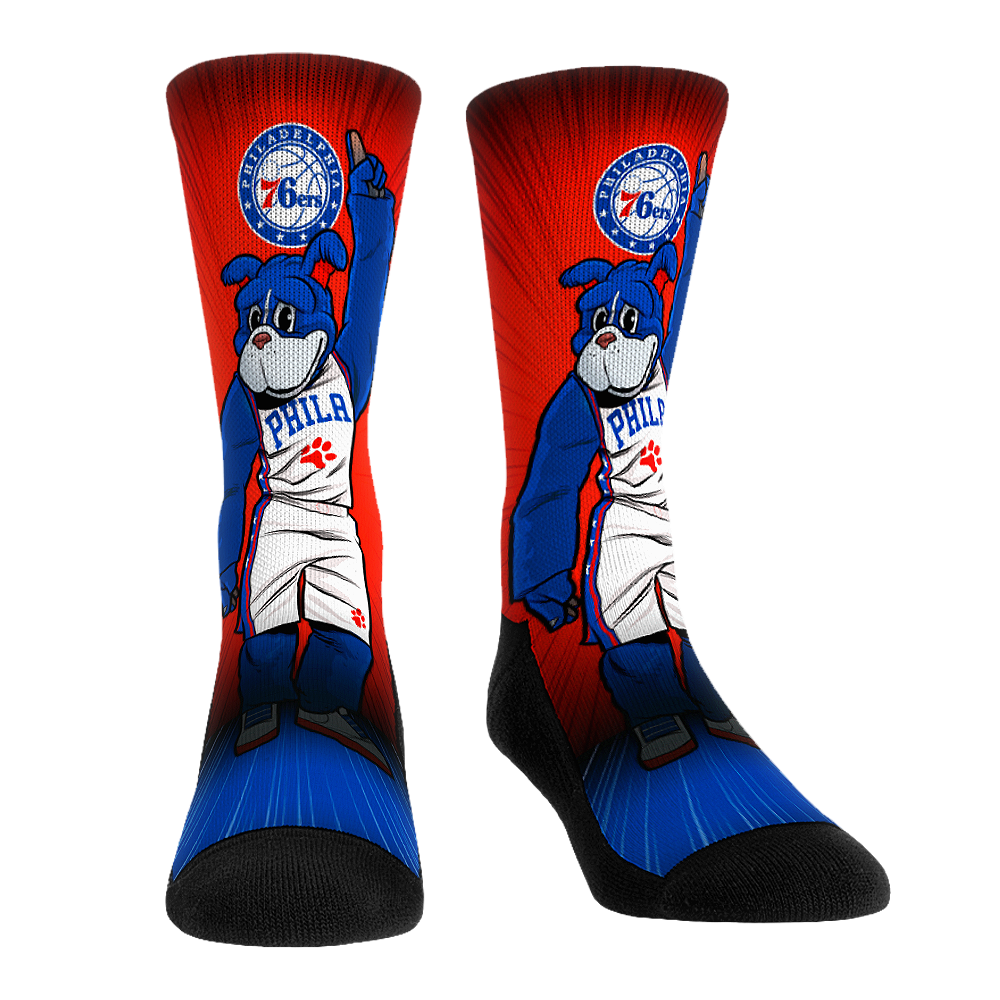 Rock 'Em Socks Rock 'Em Socks Philadelphia 76ers - Mascot Pump Up! — main product shot
