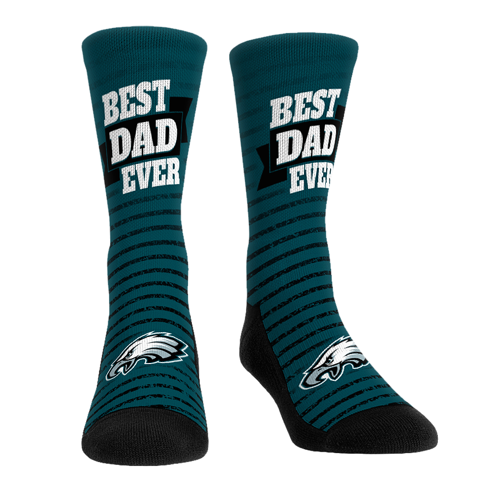 Rock 'Em Socks Rock 'Em Socks Philadelphia Eagles - Best Dad Ever — main product shot