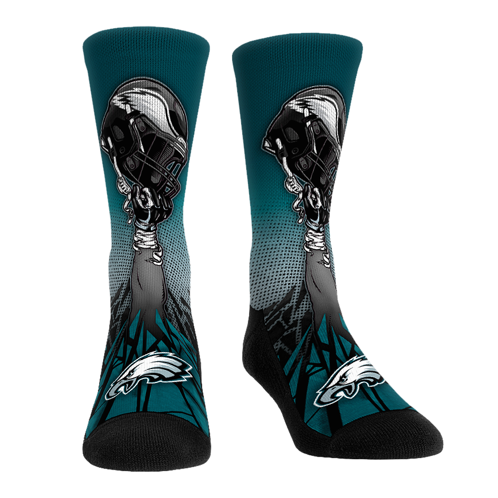 Rock 'Em Socks Rock 'Em Socks Philadelphia Eagles - Alternate Helmet Smash — main product shot