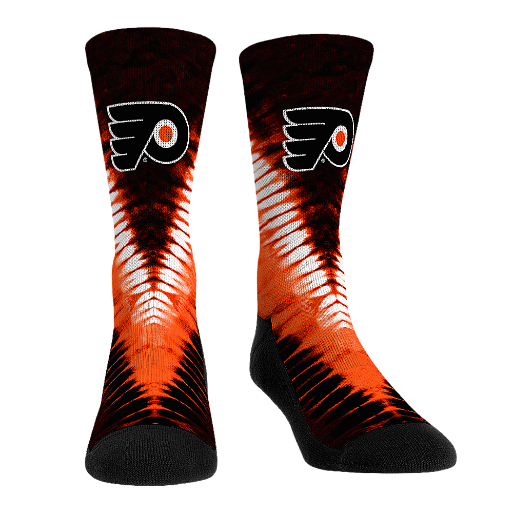 Rock 'Em Socks Rock 'Em Socks Philadelphia Flyers - V Shape Tie Dye — main product shot