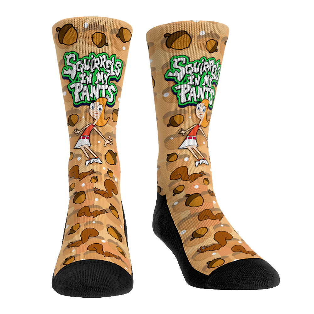 Rock 'Em Socks Rock 'Em Socks Phineas and Ferb - Squirrels In My Pants — main product shot