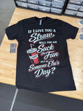 Luckless Outfitters Suck The Fun Tee — lifestyle context