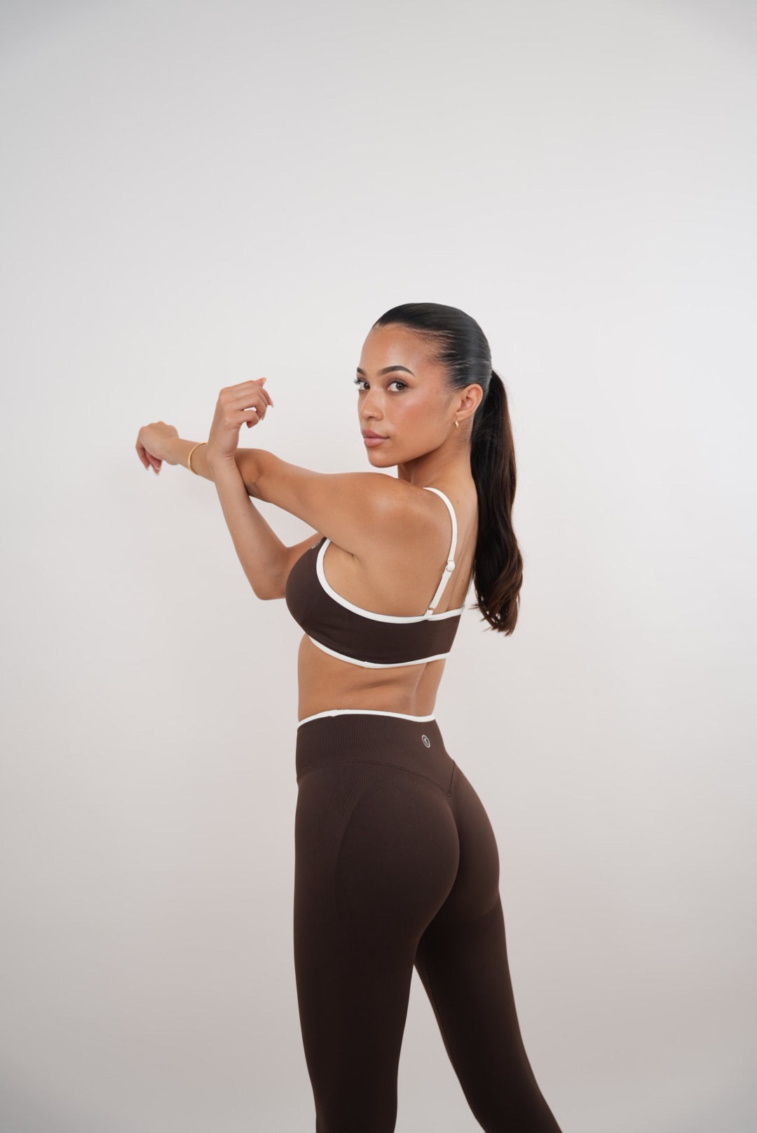 KIMITH BRAND Passion is Power Brown Legging — lifestyle context